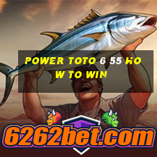 power toto 6 55 how to win