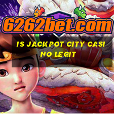 is jackpot city casino legit