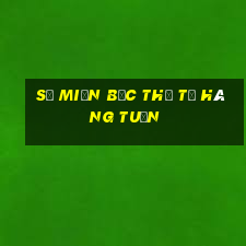 số miền bắc thứ tư hàng tuần