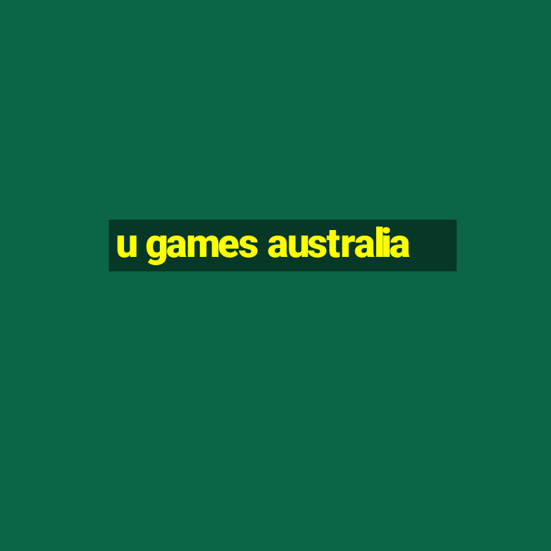 u games australia