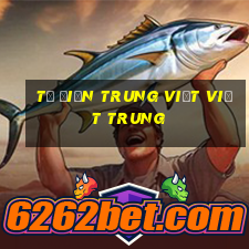 từ điển trung việt việt trung