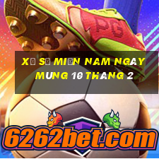 xổ số miền nam ngày mùng 10 tháng 2