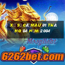 xổ số cà mau 01 tháng 04 năm 2004