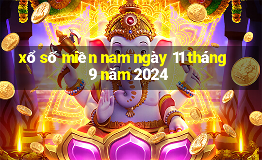 xổ số miền nam ngày 11 tháng 9 năm 2024