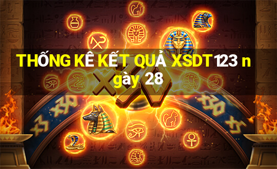 THỐNG KÊ KẾT QUẢ XSDT123 ngày 28