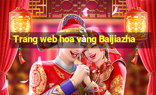 Trang web hoa vàng Baijiazha