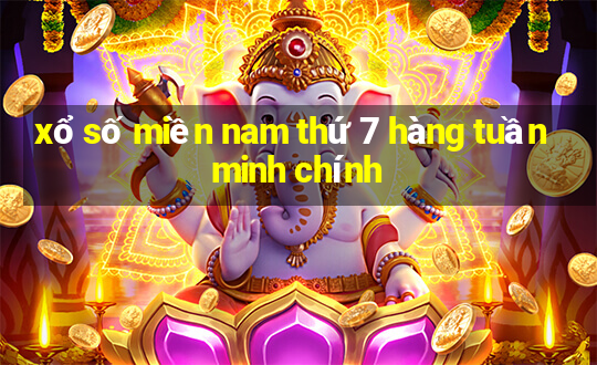 xổ số miền nam thứ 7 hàng tuần minh chính