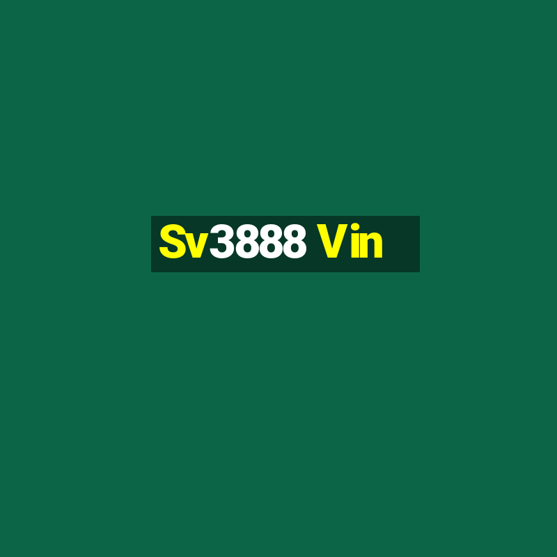 Sv3888 Vin