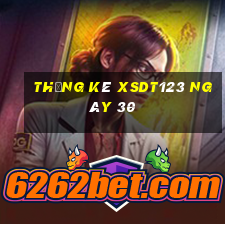 Thống kê XSDT123 ngày 30