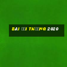 bài đổi thưởng 2020