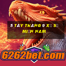 5 tây tháng 9 xổ số miền nam