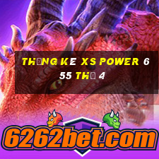 Thống kê XS power 6 55 Thứ 4