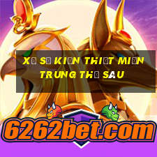 xổ số kiến thiết miền trung thứ sáu