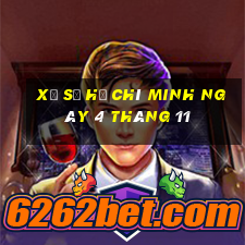 xổ số hồ chí minh ngày 4 tháng 11