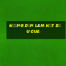 hướng dẫn làm hột bầu cua