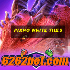 piano white tiles