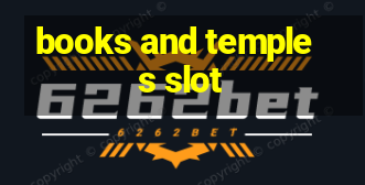 books and temples slot