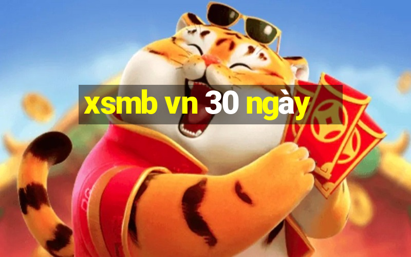 xsmb vn 30 ngày