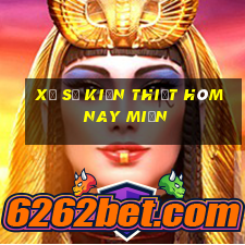 xổ số kiến thiết hôm nay miền