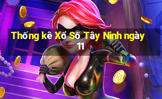 Thống kê Xổ Số Tây Ninh ngày 11