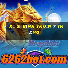 xổ số bình thuận 7 tháng