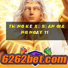 Thống kê Xổ Số an giang ngày 11