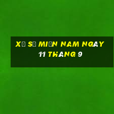 xổ số miền nam ngày 11 tháng 9