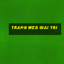 trang web giai tri