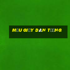 mẫu giấy dán tường