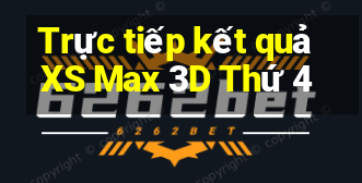 Trực tiếp kết quả XS Max 3D Thứ 4