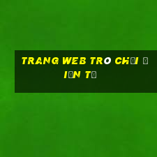 Trang web trò chơi điện tử