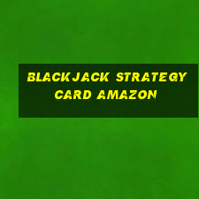 blackjack strategy card amazon