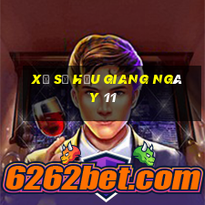 xổ số hậu giang ngày 11