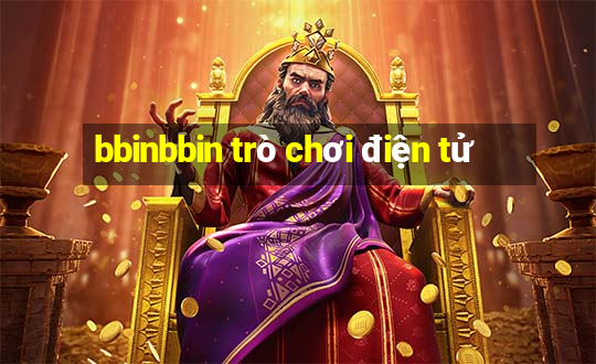 bbinbbin trò chơi điện tử