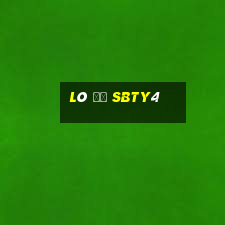 Lô Đề Sbty4