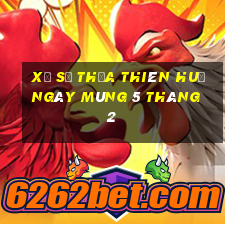 xổ số thừa thiên huế ngày mùng 5 tháng 2