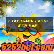 6 tây tháng 7 xổ số miền nam