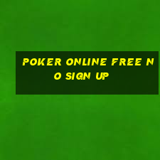 poker online free no sign up