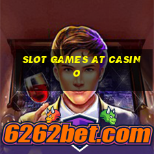 slot games at casino