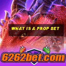 what is a prop bet