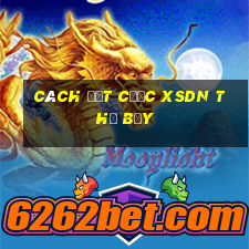 Cách đặt cược XSDN thứ bảy