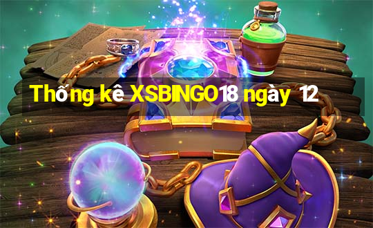 Thống kê XSBINGO18 ngày 12