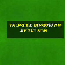 Thống kê Bingo18 ngày thứ năm