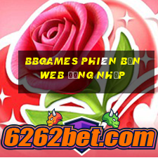 bbgames Phiên bản web Đăng nhập