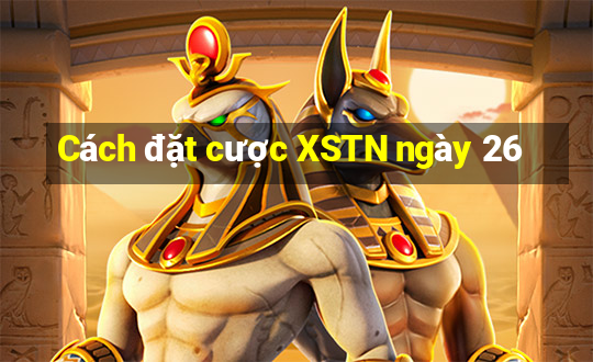 Cách đặt cược XSTN ngày 26