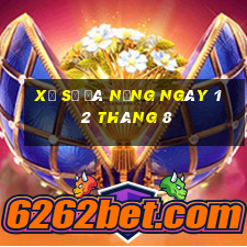 xổ số đà nẵng ngày 12 tháng 8