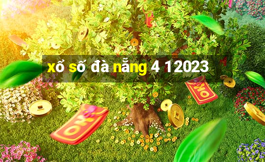 xổ số đà nẵng 4 1 2023