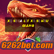 xổ số đà lạt xổ số hậu giang