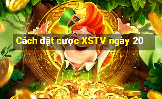 Cách đặt cược XSTV ngày 20