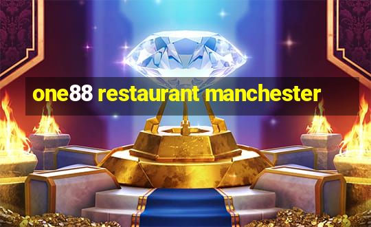 one88 restaurant manchester